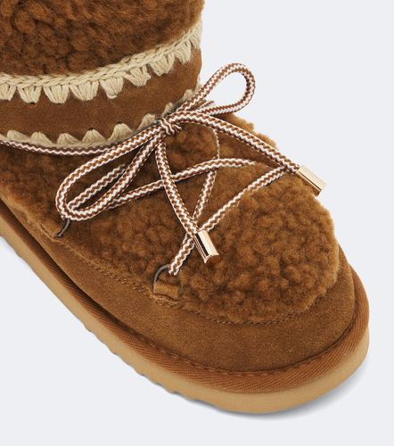 Bottines 18 en shearling et daim - Mou - Modalova