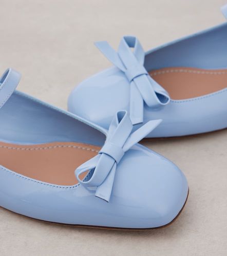 Ballerines Mary Jane Romance en cuir verni à nœud - Valentino Garavani - Modalova