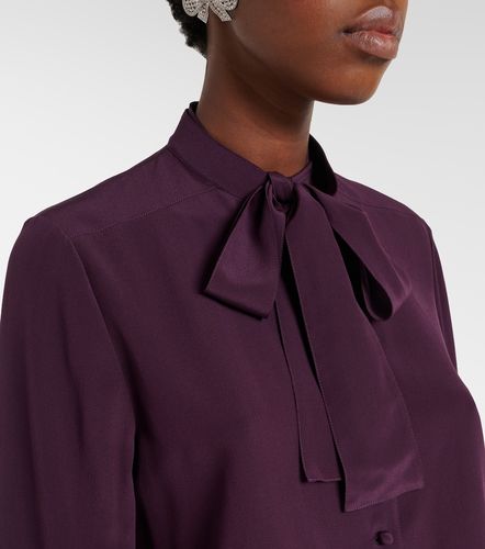 Blouse en soie à col lavallière - Valentino Garavani - Modalova