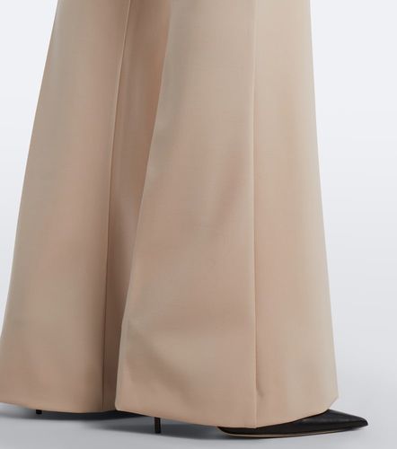 Pantalon évasé en laine mélangée - Sportmax - Modalova