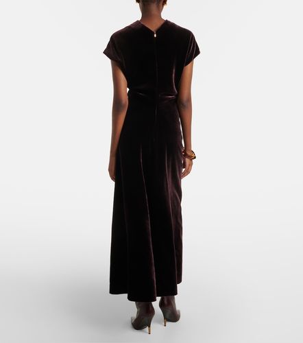 Agnona Robe midi en velours - Agnona - Modalova