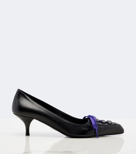 Prada Escarpins en cuir à nœud - Prada - Modalova