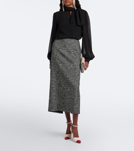 Blouse en mousseline de soie mélangée - Valentino - Modalova