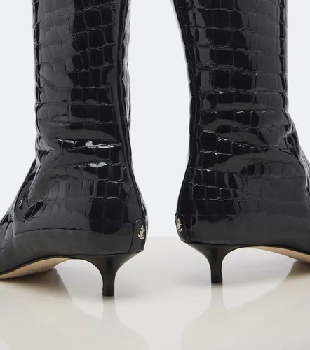Bottes Amis en cuir façon croco - Jimmy Choo - Modalova