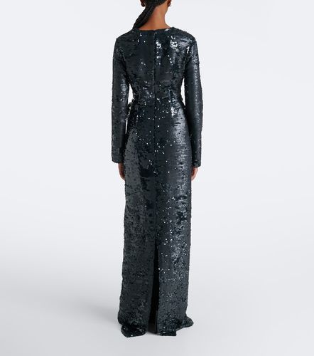 Robe longue à appliqués et sequins - Erdem - Modalova