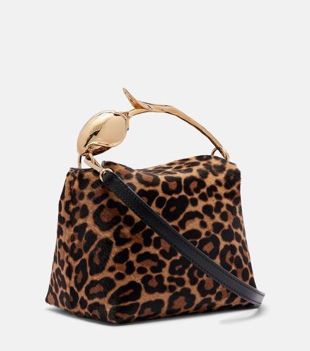 Sac à main Bloom Mini en cuir façon poulain - Erdem - Modalova