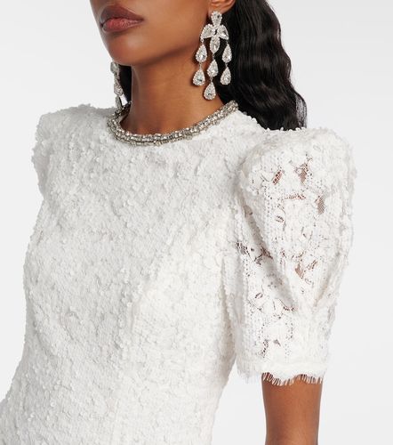 Robe de mariée Dillon en dentelle à ornement - Rebecca Vallance - Modalova