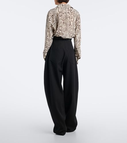 Balenciaga Pantalon barrel en laine - Balenciaga - Modalova