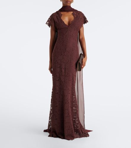 Robe longue Solina en coton mélangé - De La Vali - Modalova