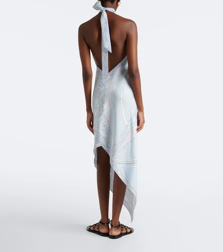 Robe midi asymétrique Dune en soie - Pucci - Modalova