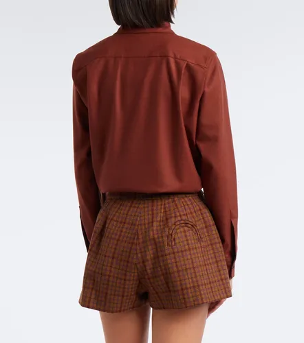 Blazé Milano Short Tinker en laine vierge à carreaux - Blaze Milano - Modalova