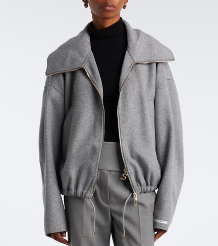 Veste blouson en laine vierge - Sportmax - Modalova