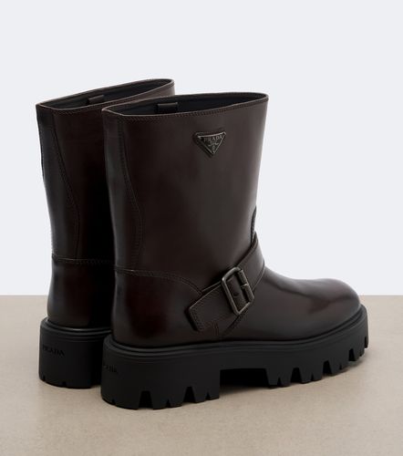 Prada Bottines Stride en cuir - Prada - Modalova
