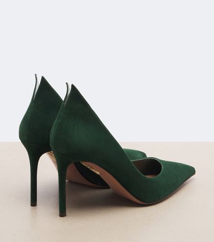 Aquazzura Escarpins Linea en daim - Aquazzura - Modalova