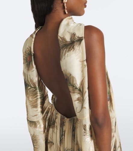Robe longue Ascent Burnout en soie - Zimmermann - Modalova