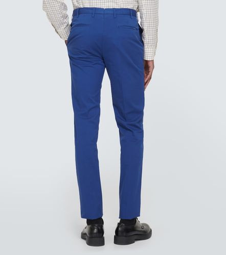 Pantalon slim en coton mélangé - Incotex - Modalova