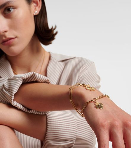 Bracelet True Love Four Heart Clover en or 18 ct et diamants - FoundRae - Modalova