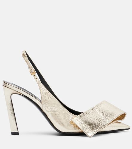 Escarpins slingback Twisted Ribbon en cuir - Givenchy - Modalova