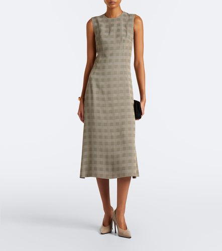 Robe midi Rumi à motif Prince de Galles - Emilia Wickstead - Modalova