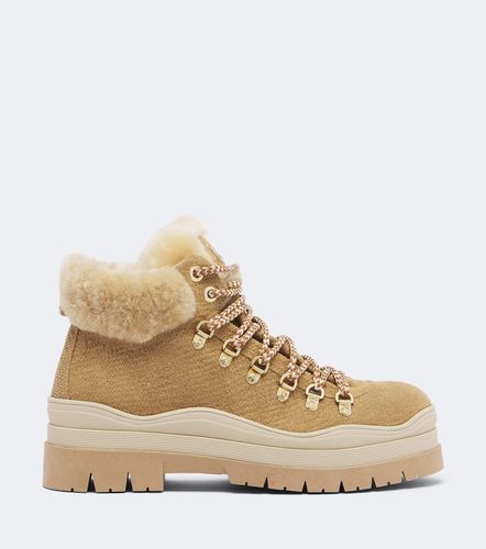 Bottines Arosa en daim et shearling - Bogner - Modalova
