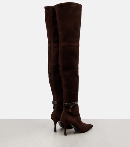 Cuissardes Camie 85 en daim - Jimmy Choo - Modalova