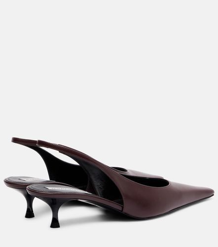 Escarpins slingback en cuir - Victoria Beckham - Modalova
