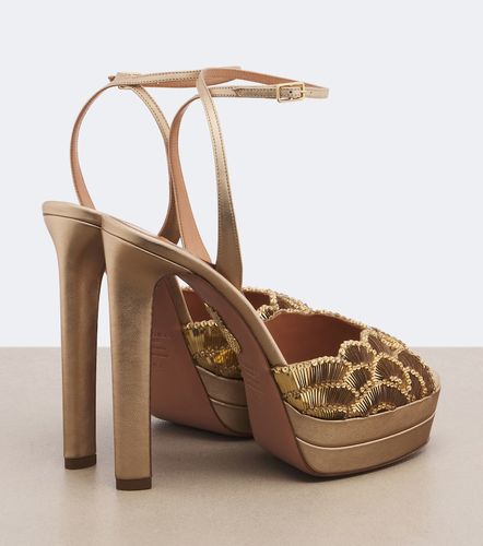Sandales Ce Soir à plateau en cuir - Aquazzura - Modalova