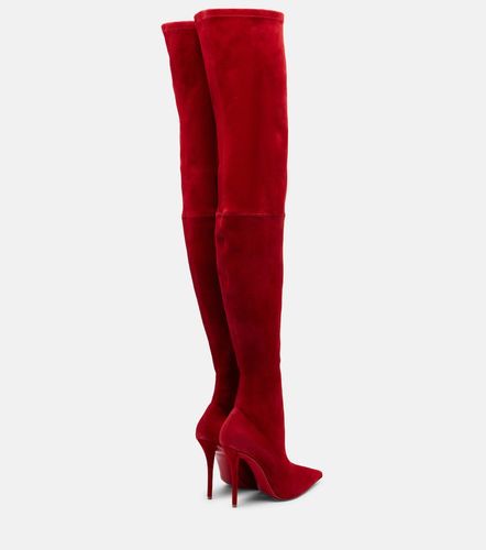 Cuissardes Miss Z 100 en daim - Christian Louboutin - Modalova