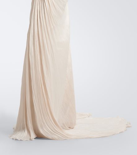 Marmar Halim Robe longue en satin - Marmar Halim - Modalova