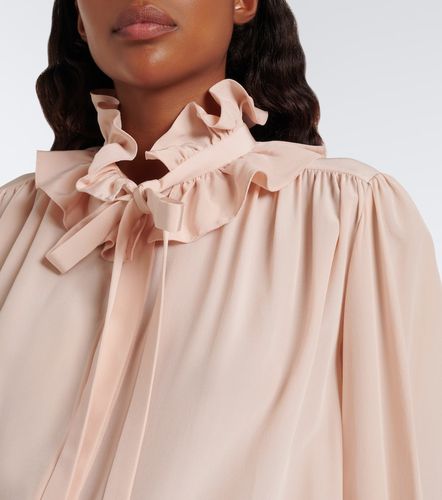 Chloé Blouse en soie à volants - Chloe - Modalova