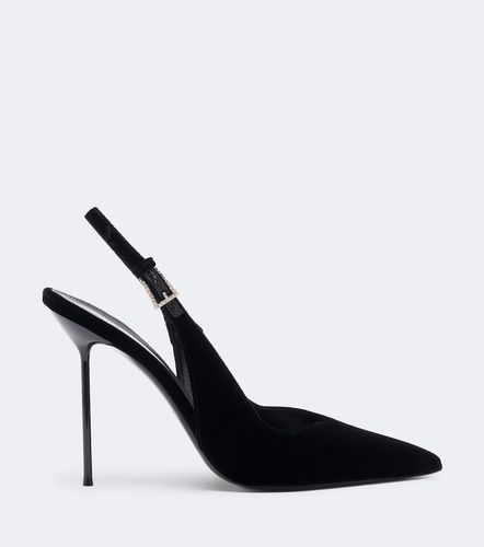 Escarpins slingback Lidia en velours - Paris Texas - Modalova
