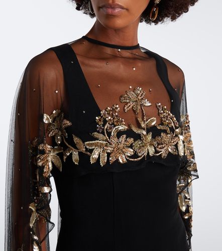 Là Fuori Ensemble robe longue et cape à sequins - La Fuori - Modalova