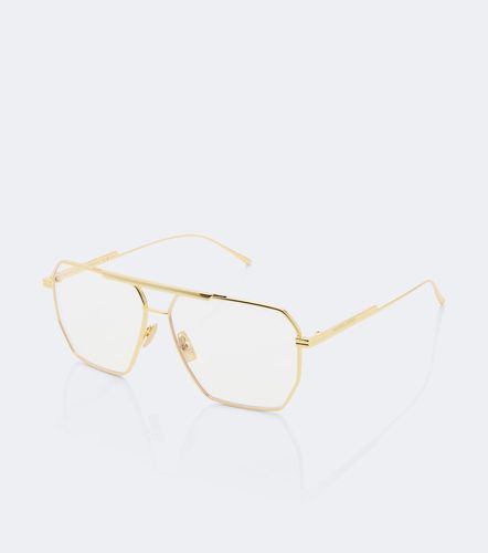 Lunettes aviateur classiques - Bottega Veneta - Modalova