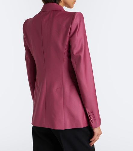 Blazer en gabardine de laine - McQueen - Modalova