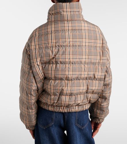 Doudoune à motif tartan - Brunello Cucinelli - Modalova