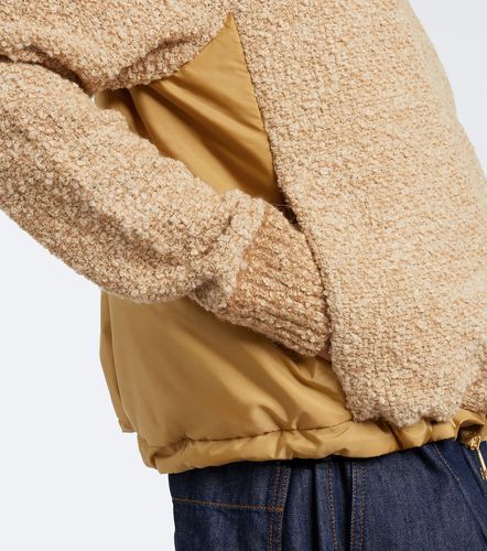 Cardigan en coton, laine et alpaga mélangés - Moncler - Modalova