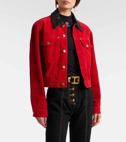 Versace Veste en coton - Versace - Modalova