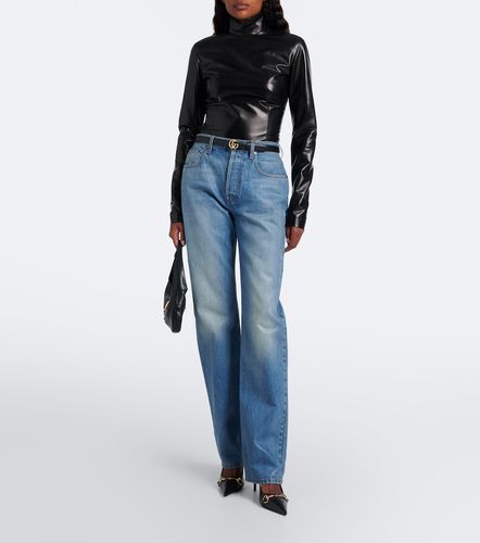 Gucci Top en cuir - Gucci - Modalova