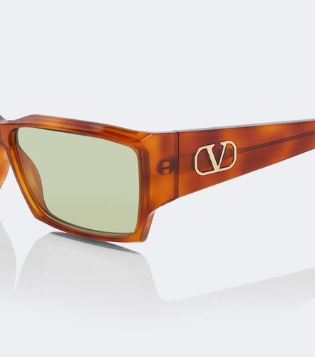 Lunettes de soleil rectangulaires Classico VLogo - Valentino - Modalova