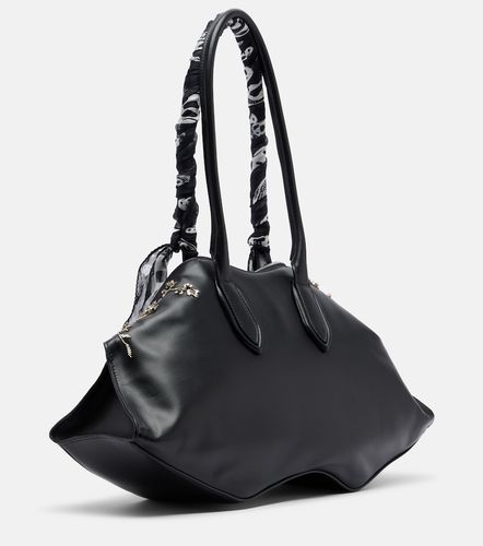 Sac porté épaule Manta Medium en cuir - McQueen - Modalova