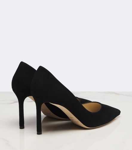 Escarpins Romy 85 en daim - Jimmy Choo - Modalova