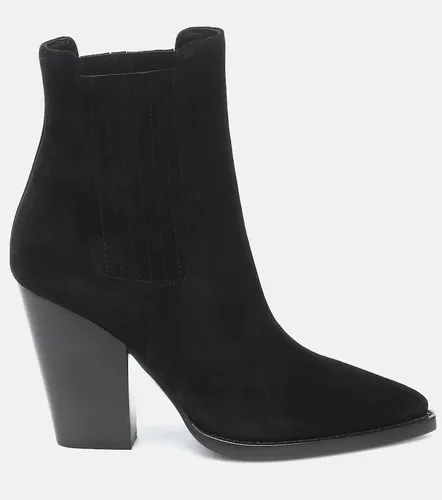 Bottines Theo 95 en daim - Saint Laurent - Modalova