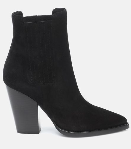 Bottines Theo 95 en daim - Saint Laurent - Modalova