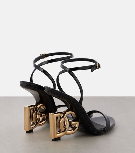 Sandales Keira en cuir verni - Dolce&Gabbana - Modalova