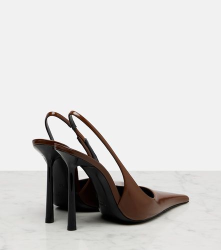 Escarpins slingback Vendome 110 en cuir - Saint Laurent - Modalova