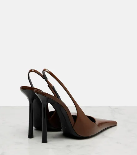 Escarpins slingback Vendome 110 en cuir - Saint Laurent - Modalova