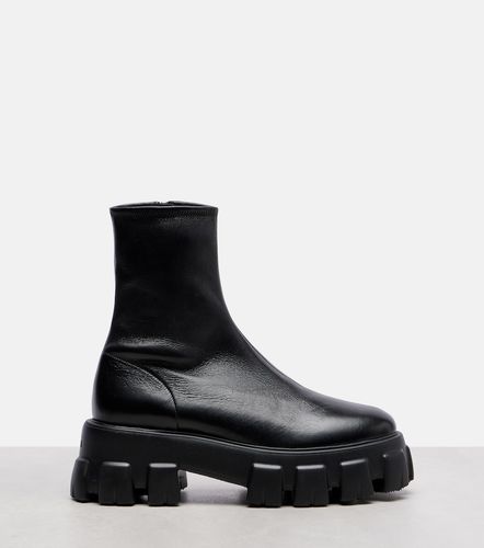 Prada Bottines Monolith en cuir - Prada - Modalova