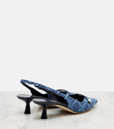 Escarpins slingback Amita en denim - Jimmy Choo - Modalova