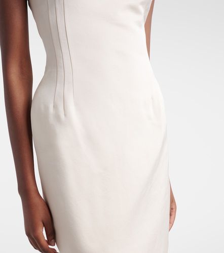 Robe midi en coton et soie - Magda Butrym - Modalova