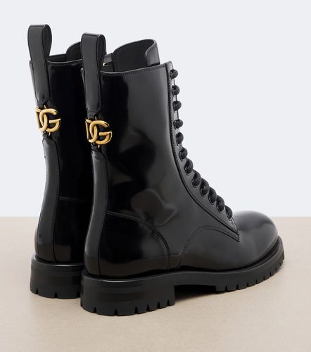 Dolce&Gabbana Bottines DG en cuir - Dolce&Gabbana - Modalova